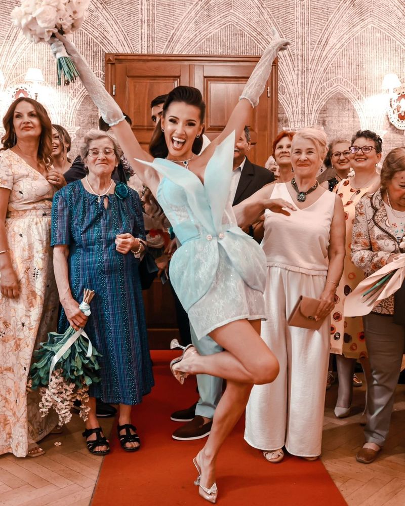  Ana-Maria Barnoschi, în culmea fericirii