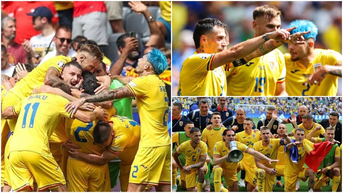 România a câștigat meciul cu Ucraina de la Euro 2024 cu 3-0