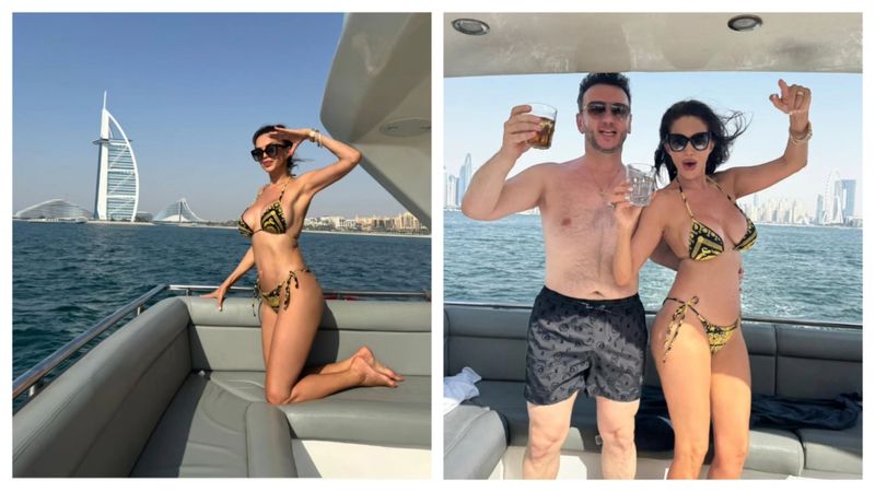 Cristina Spătar și-a aniversat ziua de naștere în Dubai