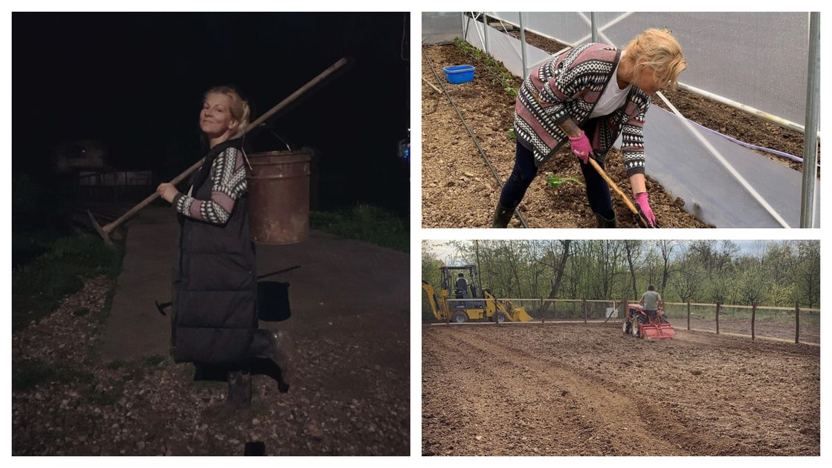 Dragoș Bucur și Dana Nălbaru s-au mutat la țară