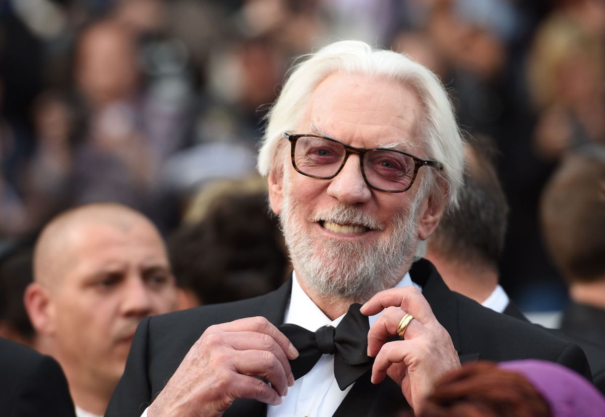 Donald Sutherland  la Cannes 2016