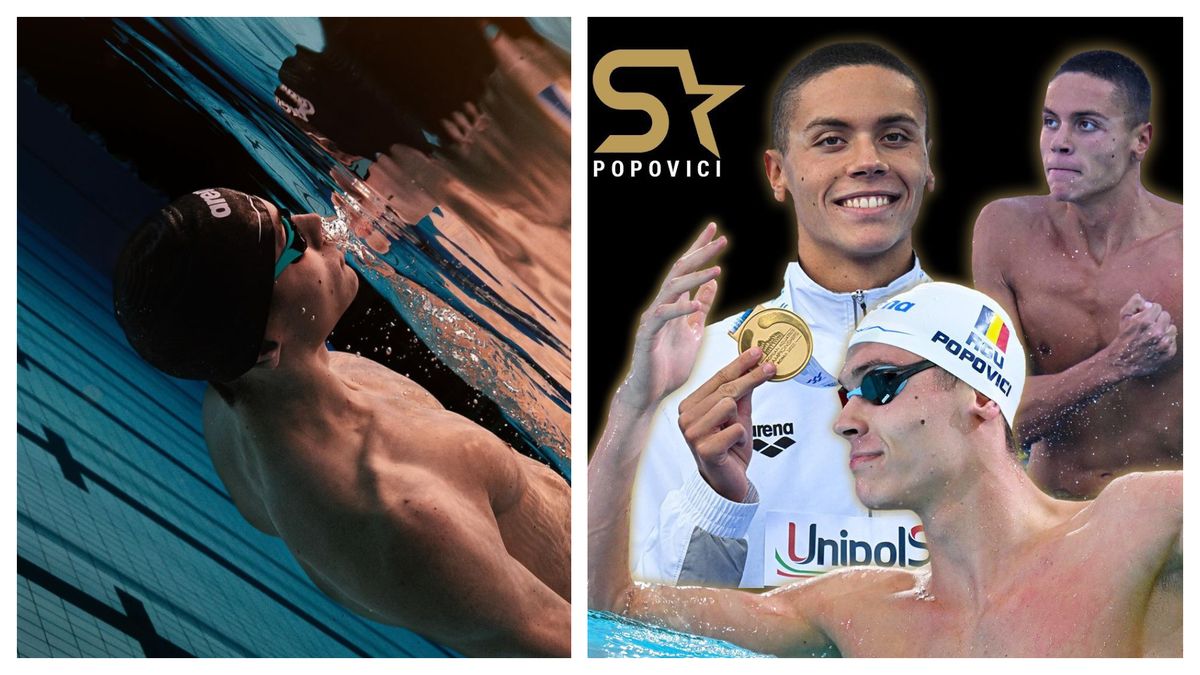 David Popovici, dublu campion European la natație 