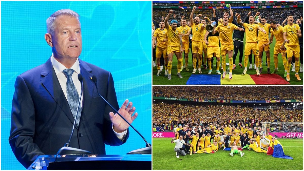 Mesajul lui Klaus Iohannis după calificarea României în optimile EURO