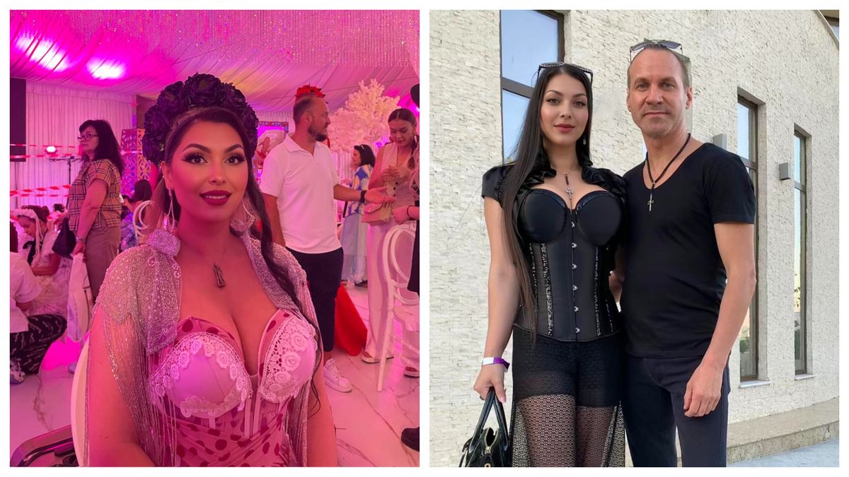 Medana Oprea a defilat pe podium la o prezentare de modă 