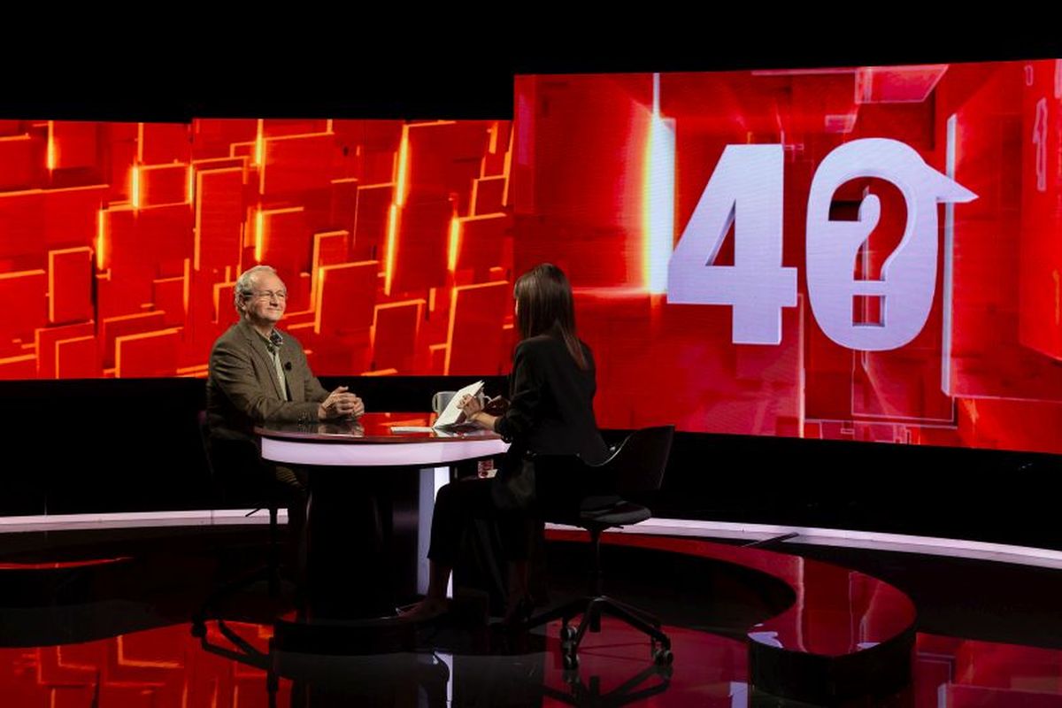 Dan Puric 40 de intrebari cu Denise Rifai