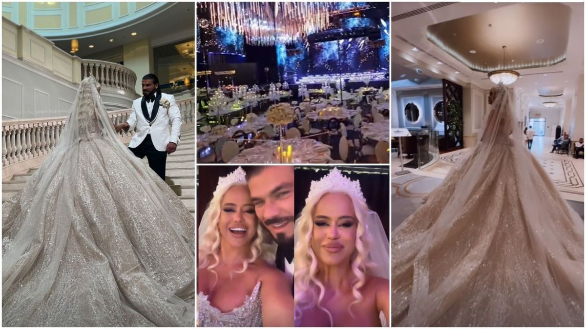 Primele imagini cu Anda Adam și Joseph Adam ca soț și soție