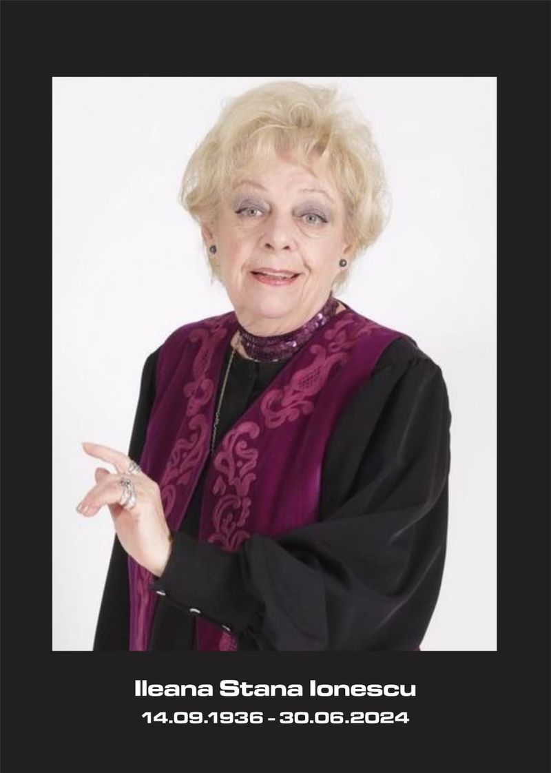 Ileana Stana Ionescu și soțul ei au fost împreună 67 de ani