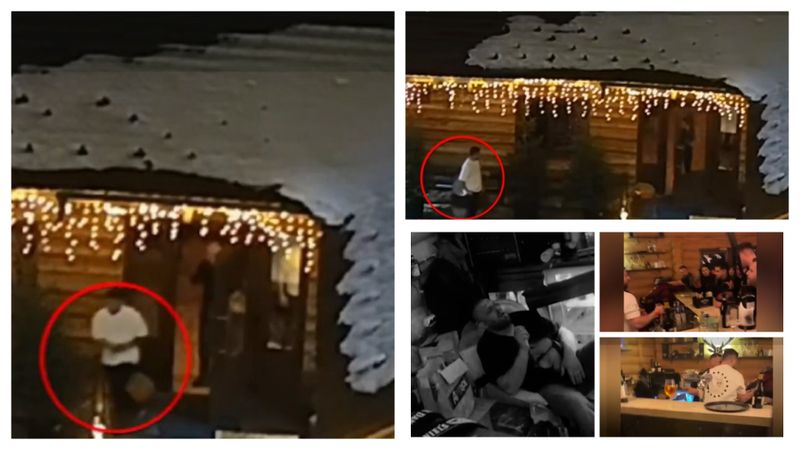 Imaginile sângeroase surprinse și de camerele de supraveghere