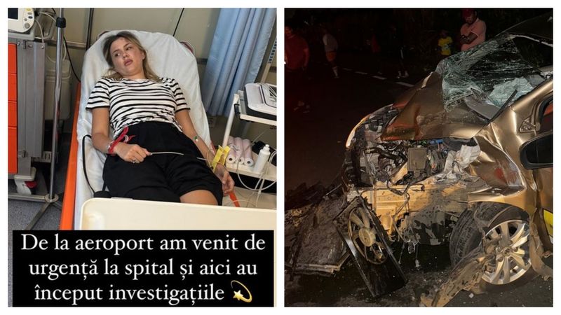 Emily Burghelea, grav rănită și cu multiple fracturi după accident