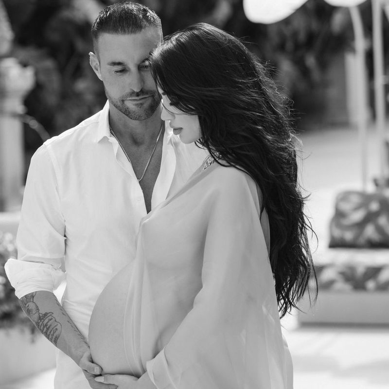 Philipp Plein și Andreea Sasu au devenit părinții unui băiețel