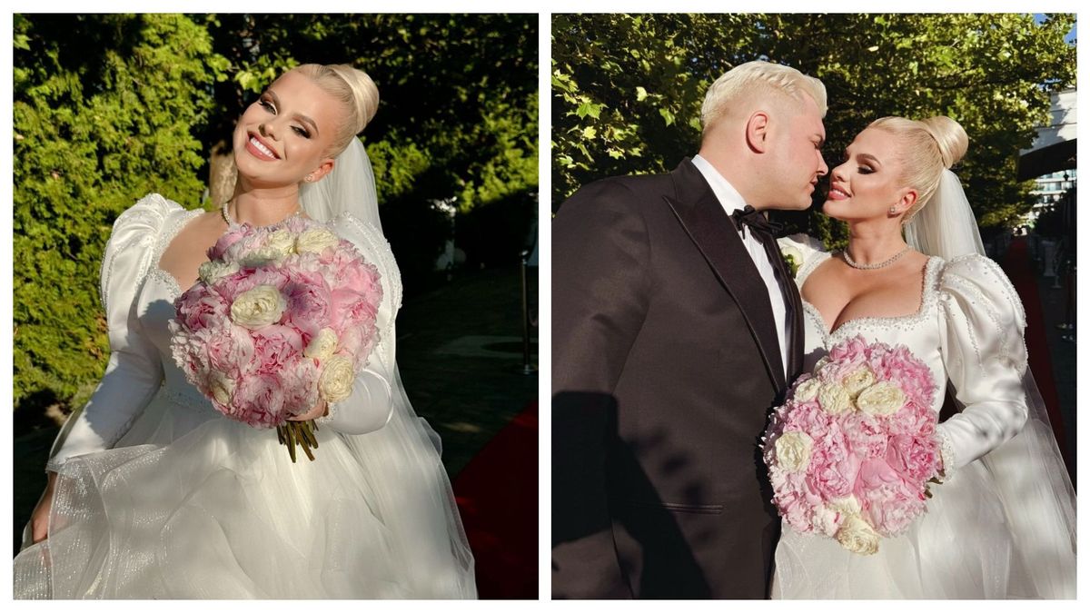 Cristina Vasiu, nuntă ca în basme, alături de iubitul ei, Cătălin Stoica 