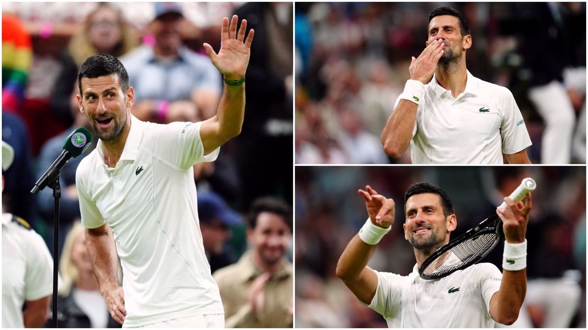Novak Djokovici, în sferturi la Wimbledon. 