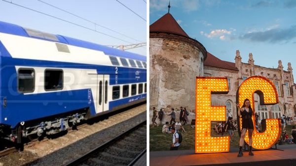 Lista trenurilor CFR care suplimentează opririle la Bonțida pentru cei care vor merge la Festivalul Electric Castle 2024