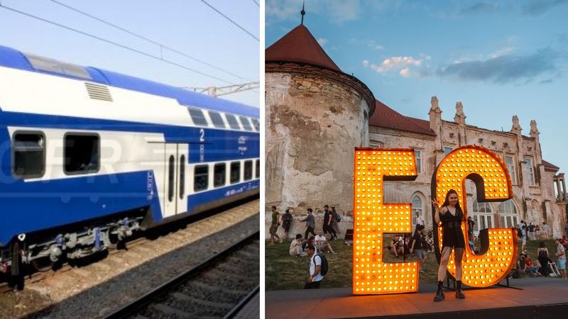 Lista trenurilor CFR care suplimentează opririle la Bonțida pentru cei care vor merge la Festivalul Electric Castle 2024