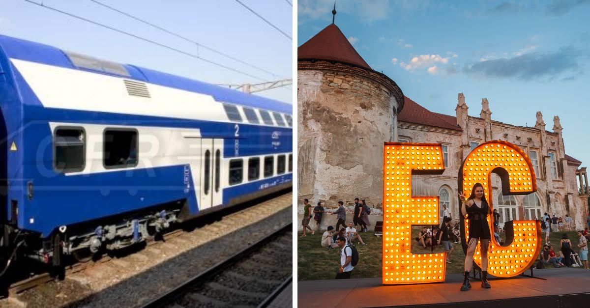 CFR trenuri Bontida Electric Castle