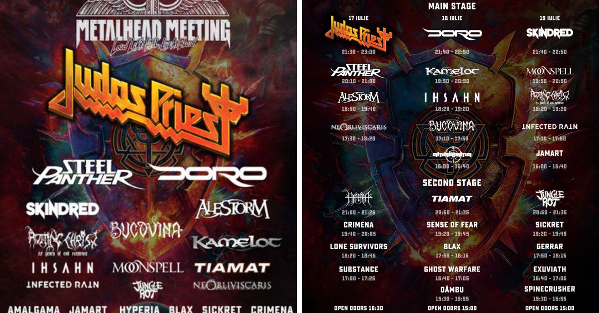 Metalhead Meeting Festival 2024, program şi reguli de acces. Judas