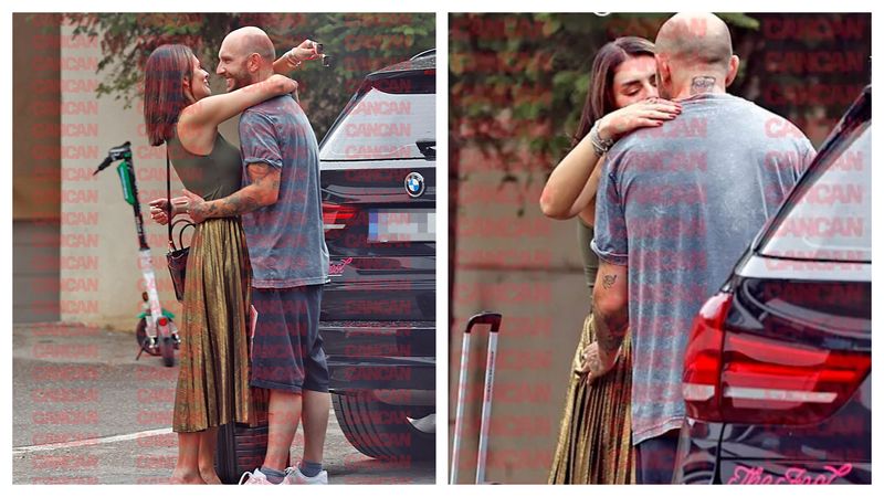 Imaginile cu Cătălin Bordea și sa iubită în ipostaze tandre