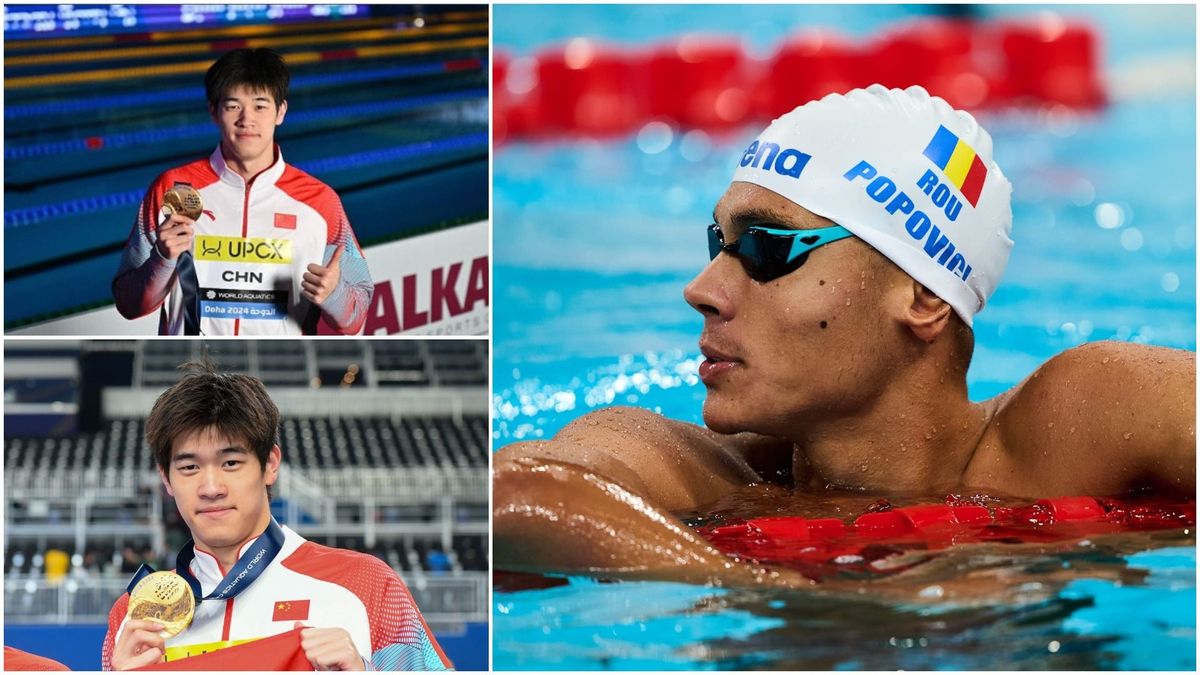 David Popovici record jocurile olimpice Pan Zhanle