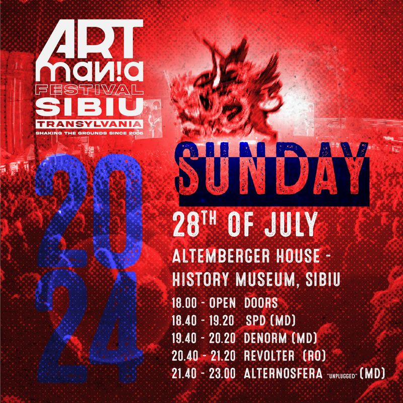 Vezi aici programul pe zile și ore de la ARTmania 2024