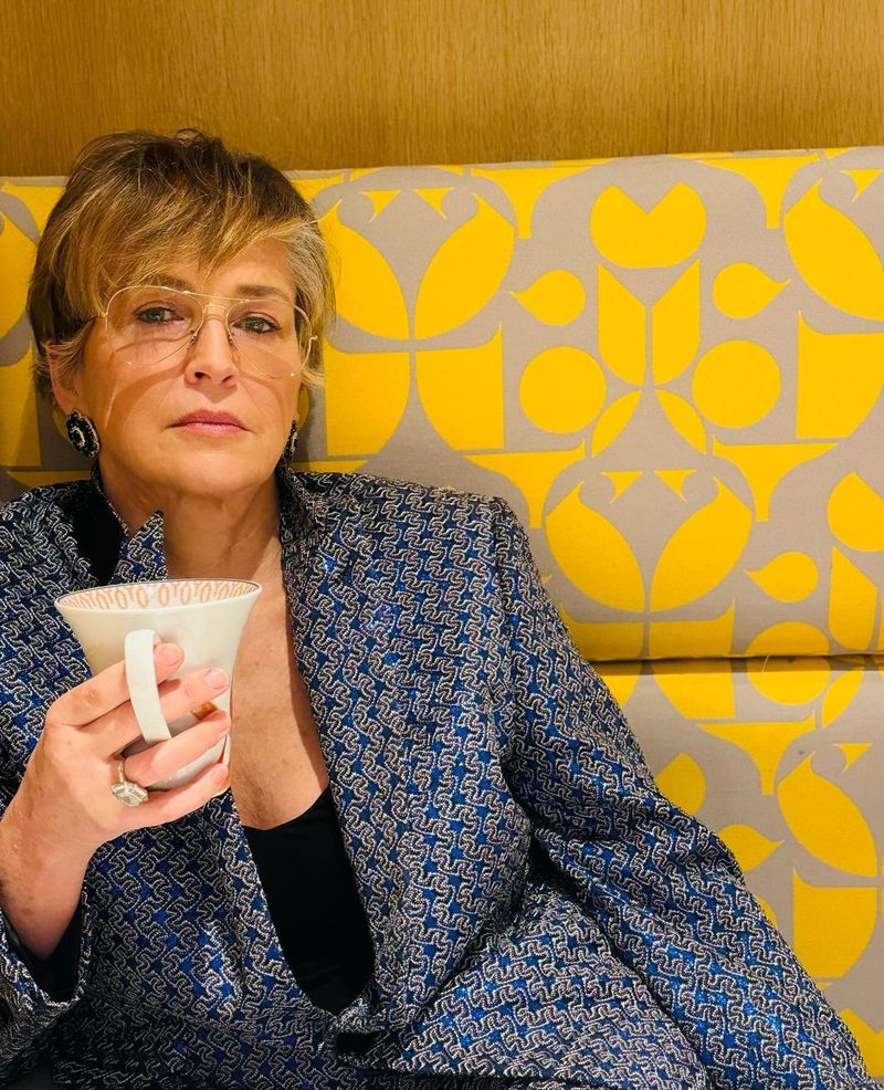 Sharon Stone, recompensată cu trofeul Global Icon Award 