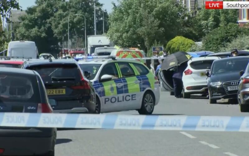 Atac cu cuțitul în Marea Britanie