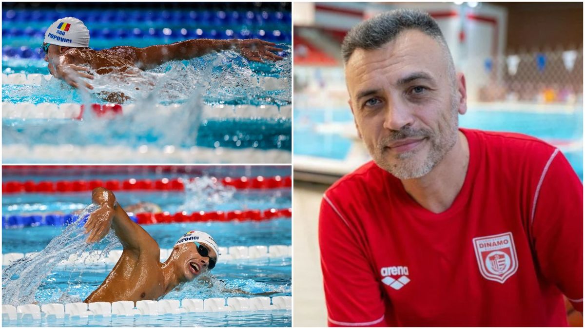 Tatăl lui David Popovici, despre parcursul fiului său