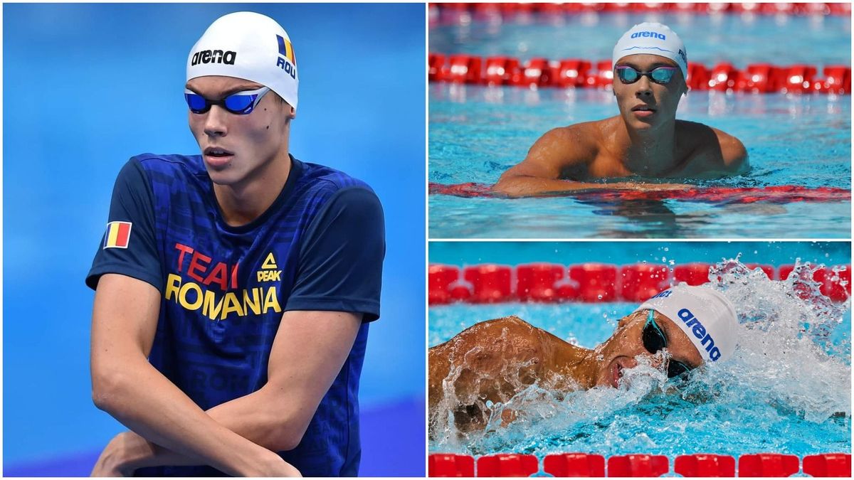 David Popovici în finală la 100 m liber