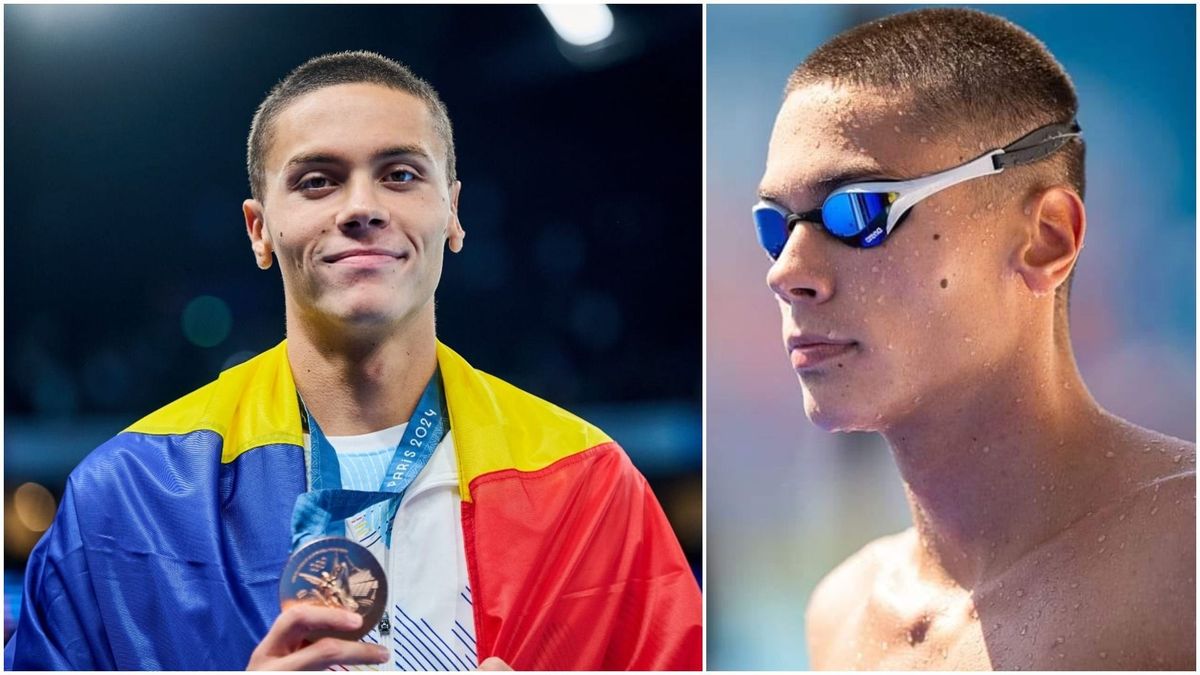 David Popovici a cucerit medalia de bronz în finala la 100 de metri liber