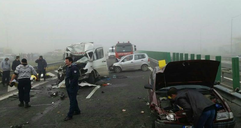 Cel mai grav accident produs pe Autostrada Soarelui 
