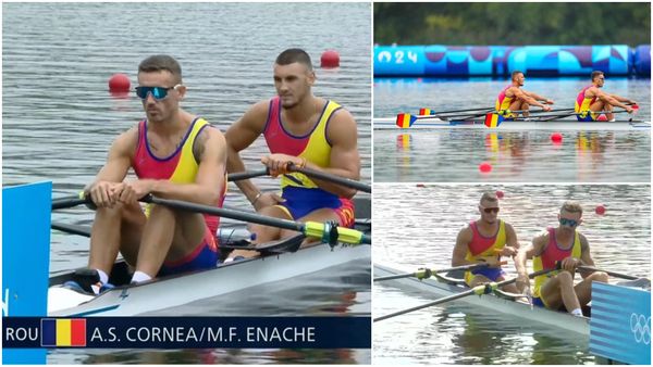 Jocurile Olimpice de la Paris 2024. Florin Enache și Andrei Cornea au c&acirc;știgat AUR olimpic pentru Rom&acirc;nia la canotaj
