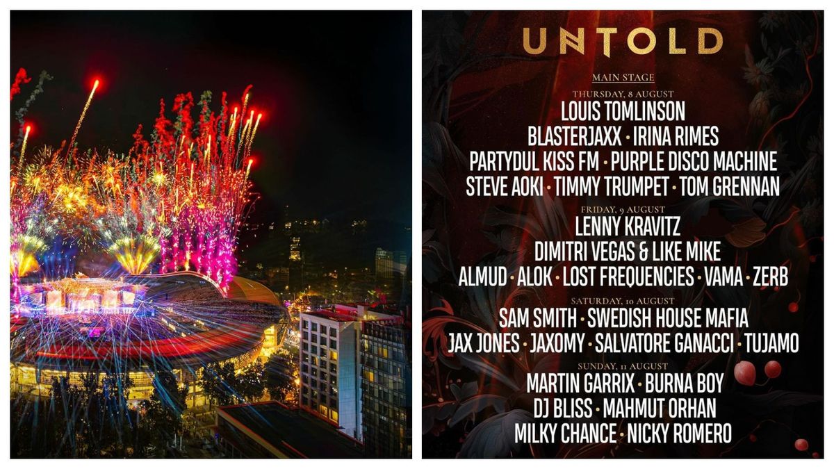 Când începe Untold 2024?