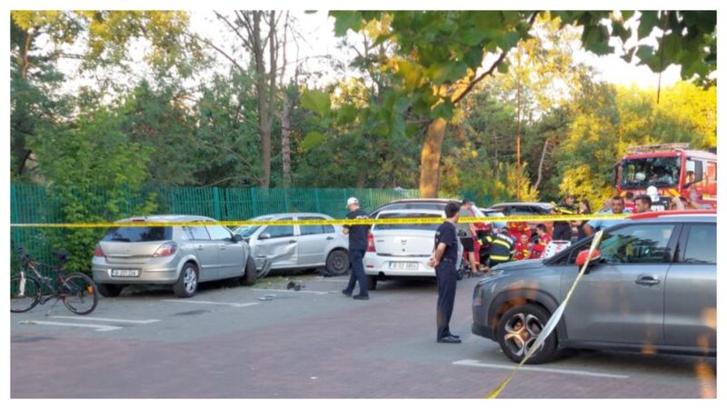 Noi detalii șocante apar &icirc;n accidentul din parcarea Parcului Pantelimon. Cine a condus, de fapt, mașina care i-a lovit pe cei doi frați