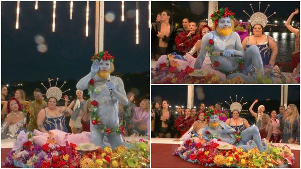 Ceremonia de deschidere a Jocurilor Olimpice 2024. Cu cât a fost plătit Philippe Katerine, artistul deghizat în zeul Dionysos: "Mi se pare mult, dar îi iau. Îi voi pune în buzunar"