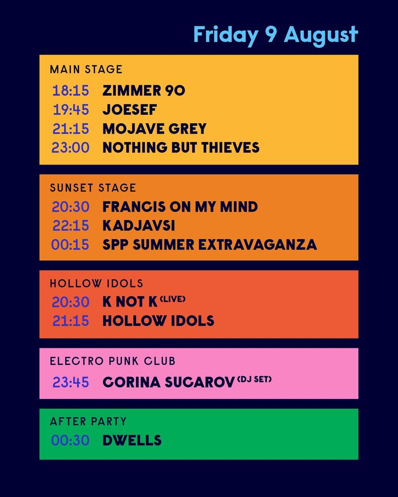 Află programul complet pentru Summer Well 2024