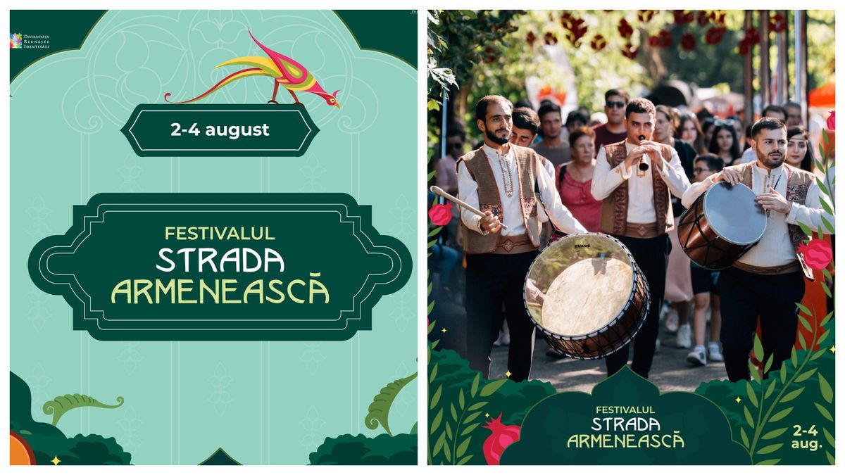 Azi &icirc;ncepe festivalul Strada Armenească din București