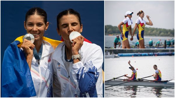 Jocurile Olimpice de la Paris. Ionela Cozmiuc și Gianina Van Groningen au obținut argintul în proba de dublu vâsle. Este a şasea medalie a României 