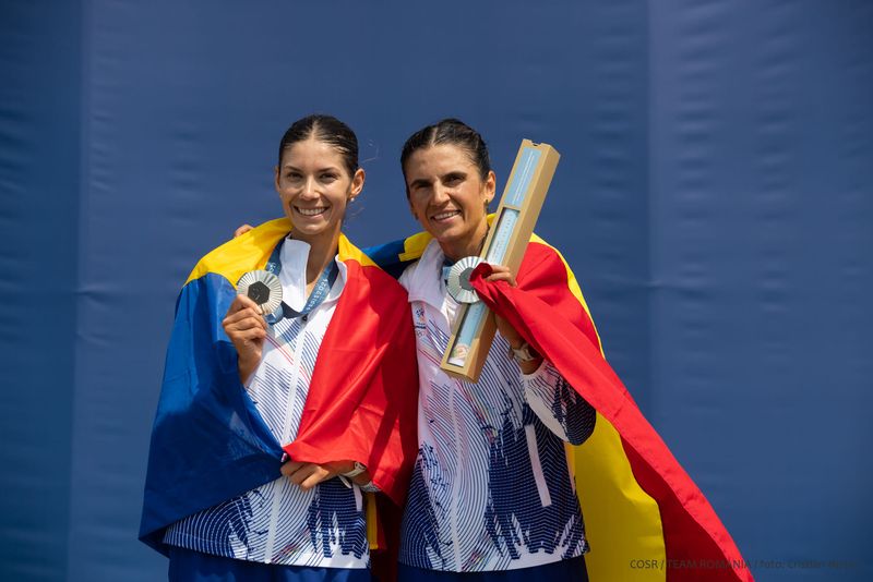 Ionela Cozmiuc şi Gianina van Groningen au câştigat medalia de argint 