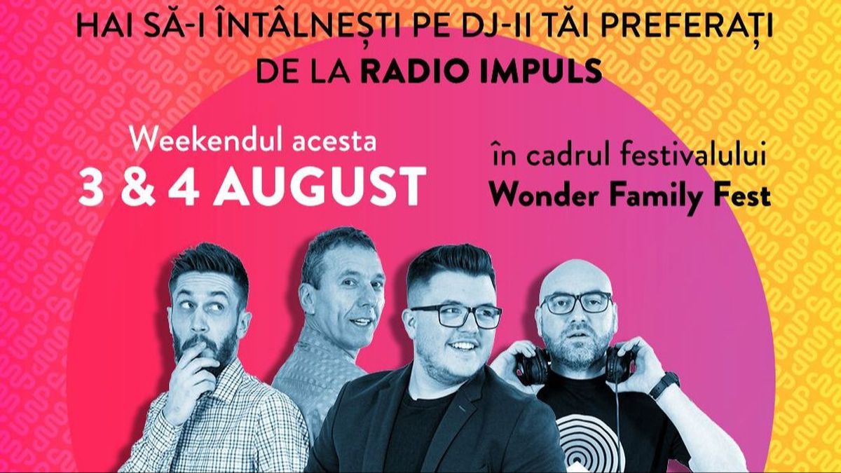 Radio Impuls le da intalnire fanilor la Wonder Family Fest 2025