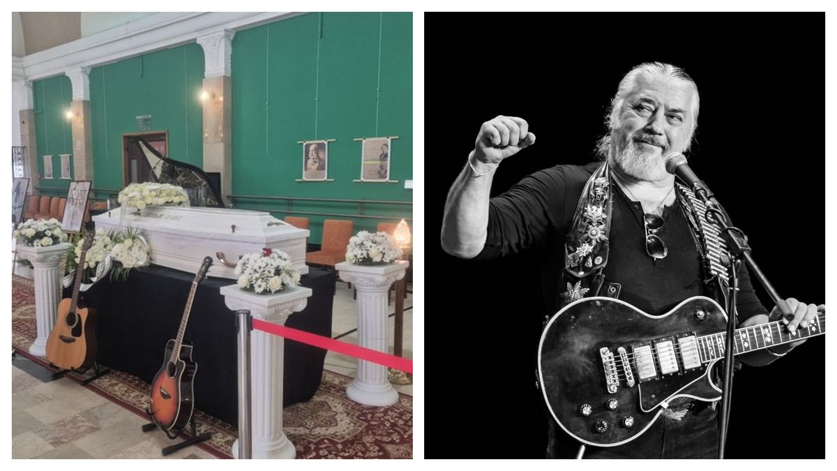 Trupul neînsuflețit al lui Nicu Covaci a fost adus la Filarmonica din Timișoara. 