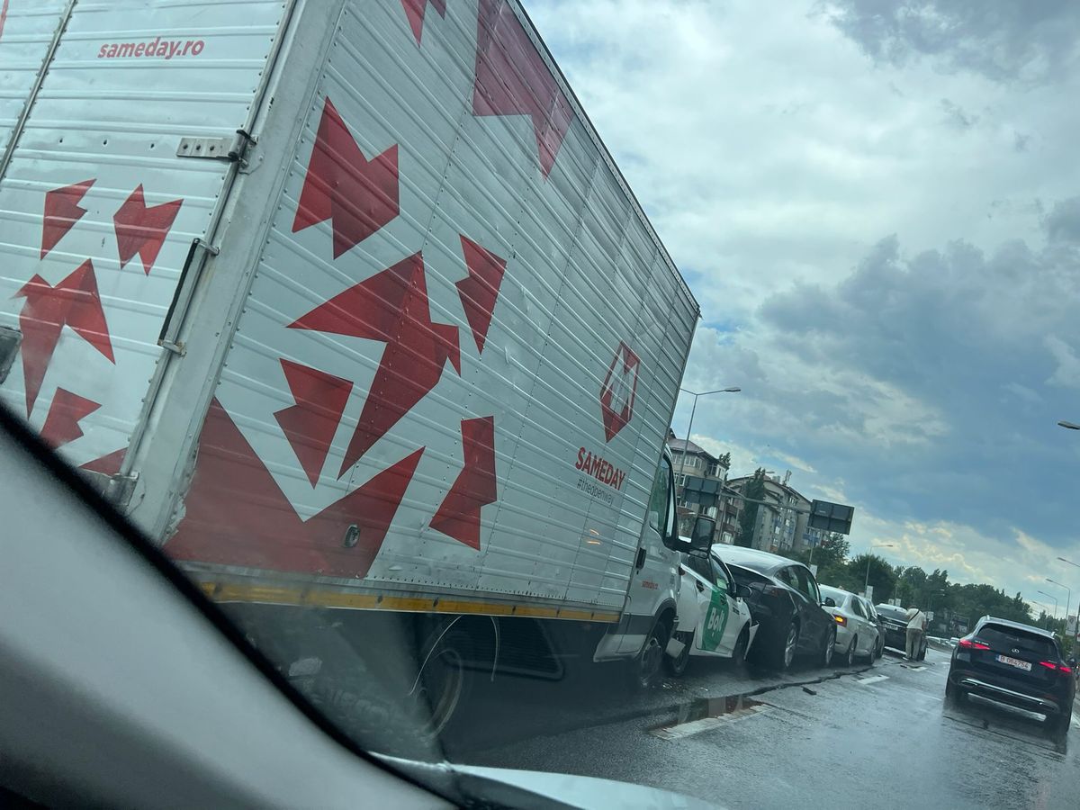 Carambol în Băneasa