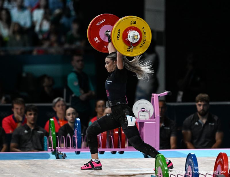 Mihaela Cambei a câștigat argintul olimpic la haltere