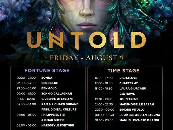 Programul pe ore pentru ziua 2 a festivalului UNTOLD 2024: Cine sunt artiștii care vor urca pe scena principală?