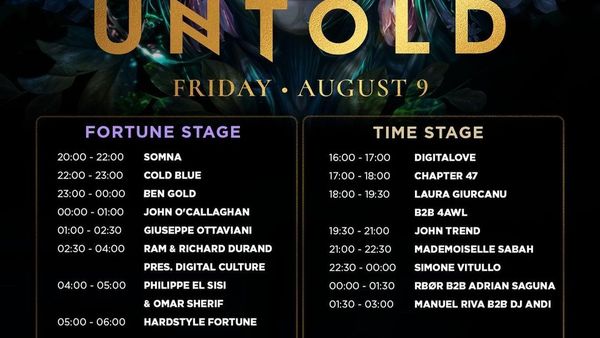 Programul pe ore pentru ziua 2 a festivalului UNTOLD 2024: Cine sunt artiștii care vor urca pe scena principală?