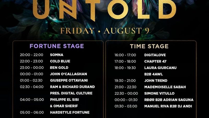 Programul pe ore pentru ziua 2 a festivalului UNTOLD 2024: Cine sunt artiștii care vor urca pe scena principală?