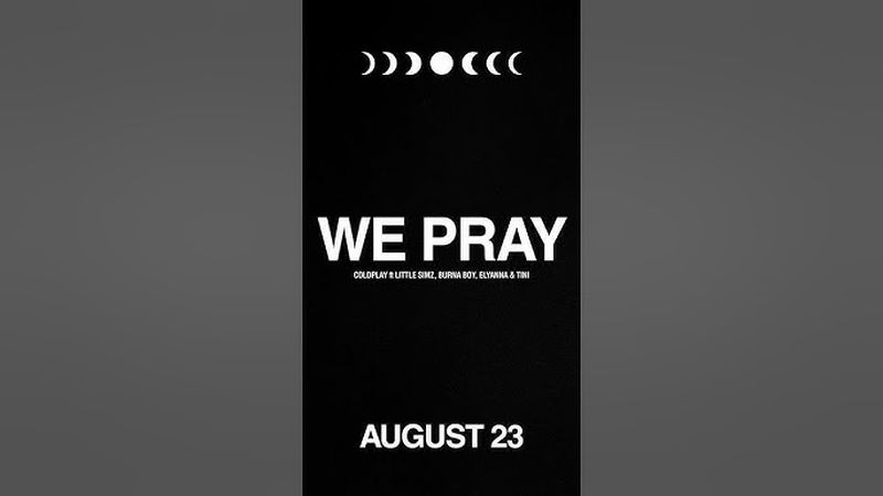 TEASER. Coldplay lansează piesa "We Pray"