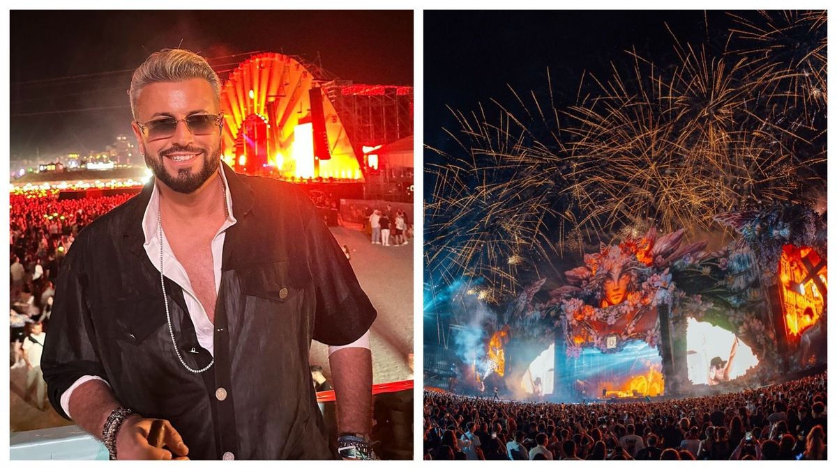 Cătălin Botezatu a fost printre vedetele prezente la UNTOLD 2024