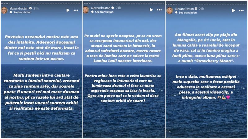 Alexandra Stan ocean