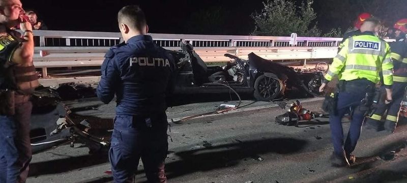 Cinci vieți curmate într-un accident violent în Hunedoara