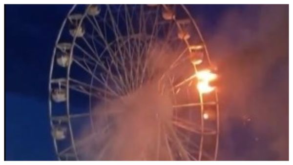Dezastru la un festival de muzică: peste 25 de răniți după ce o roată mare a fost cuprinsă de flăcări, &icirc;n Germania