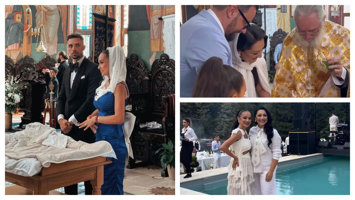 Vlăduța Lupău și Adi Rus au impus o regulă neobișnuită la botez